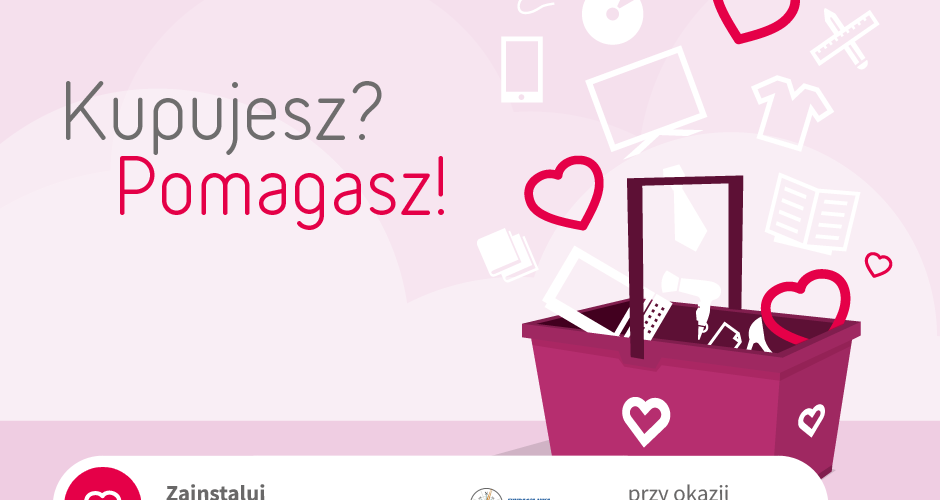 grafika w koszyku znajdują się zakupy oraz logo serwisu fanimani